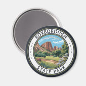 Roxborough Staat Park Colorado Abzeichen Magnet (Vorderseite/Rückseite)