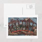 Roxborough Staat Park, Colorado Postkarte (Vorne/Hinten)