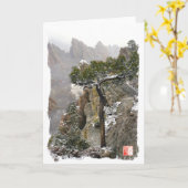 Roxborough Staat Park - Winter Landschaftlich Karte (Gelbe Blume)