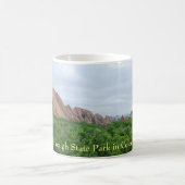 Roxborough Valley Woodland and Rock Forms Kaffeetasse (Mittel)
