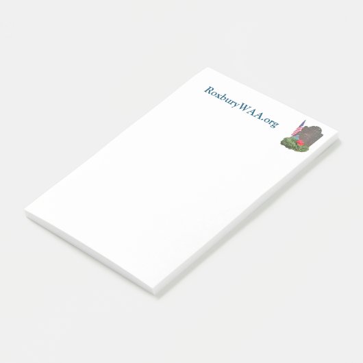 RoxburyWAA Post-it Klebezettel (angewinkelt)