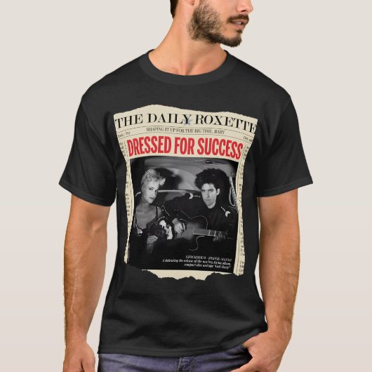 Roxette Premium T-Shirt (Vorderseite)