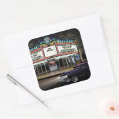 Roxie Picture Show Quadratischer Aufkleber (Umschlag)