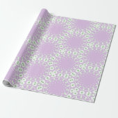 Roxy Jaguar Links in Lilac and Green Geschenkpapier (Ungerollt)