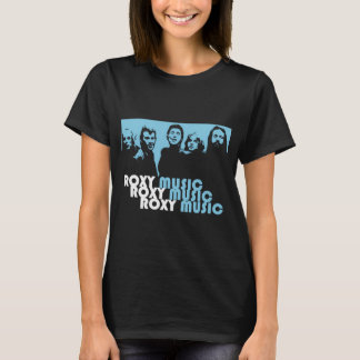 Roxy Music New Wave Retro Band Typografie Design C T-Shirt