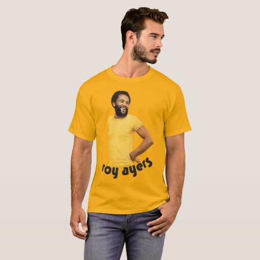 Roy Ayers - Retro 70er Jazz Vibraphonist Music T-Shirt (Vorne ganz)