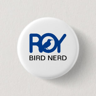 Roy Bird Nerd Button