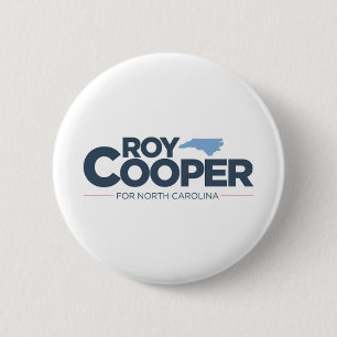 Roy Cooper für Gouverneur von North Carolina Button