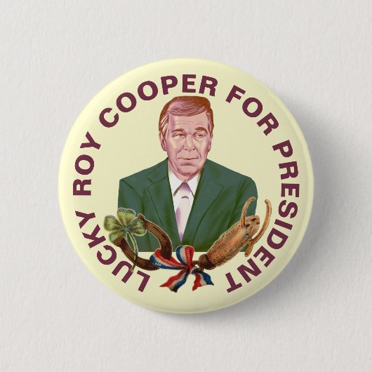 Roy Cooper für Präsident 2024 Button (Vorderseite)