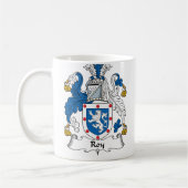 Roy-Familienwappen Kaffeetasse (Links)