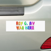 Roy G. Biv Graffiti Autoaufkleber (Auf Auto)