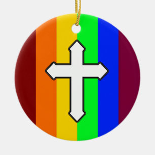ROY G BIV KERAMIK ORNAMENT