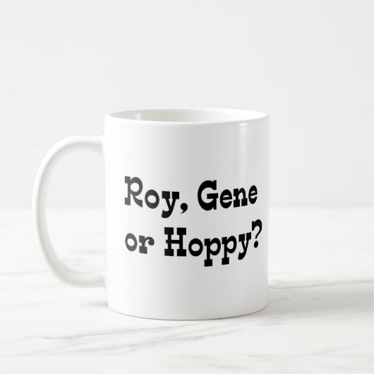 Roy, Gen oder Mohn Kaffeetasse (Links)
