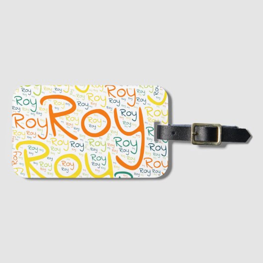 Roy Gepäckanhänger (Vorderseite (Horizontal))