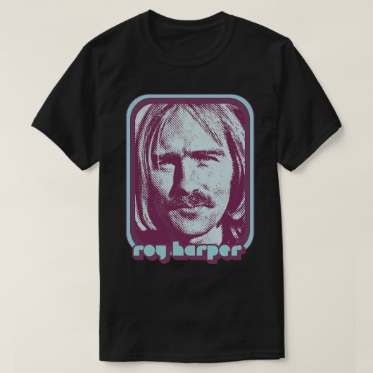 Roy Harper Retro Style Fan Art Design T-Shirt (Design vorne)