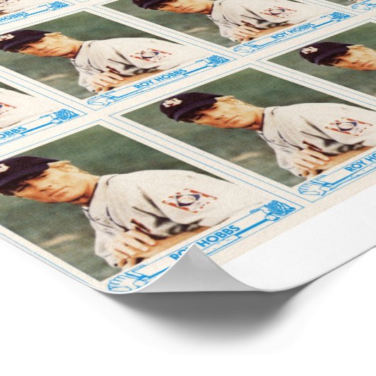 Roy Hobbs Uncut Cards Poster (Ecke)