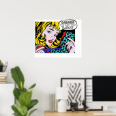 Roy Lichtenstein Comic Giro del Malcantone Poster (Heimbüro)