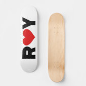 Roy Liebe Skateboard (Vorderseite)