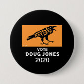 Roy Moore NeverMoore Doug Jones 2020 Button (Vorderseite)