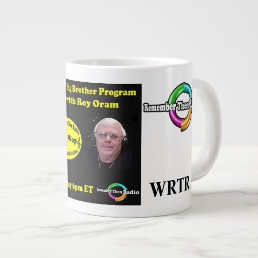 Roy Oram zu RTR Jumbo-Tasse (Vorderseite Rechts)