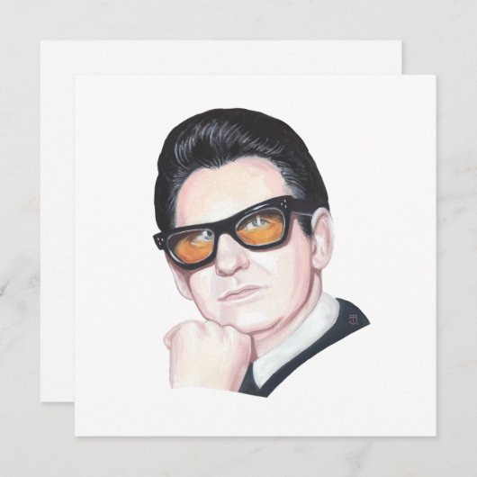 Roy Orbison Feiertagskarte (Vorne/Hinten)