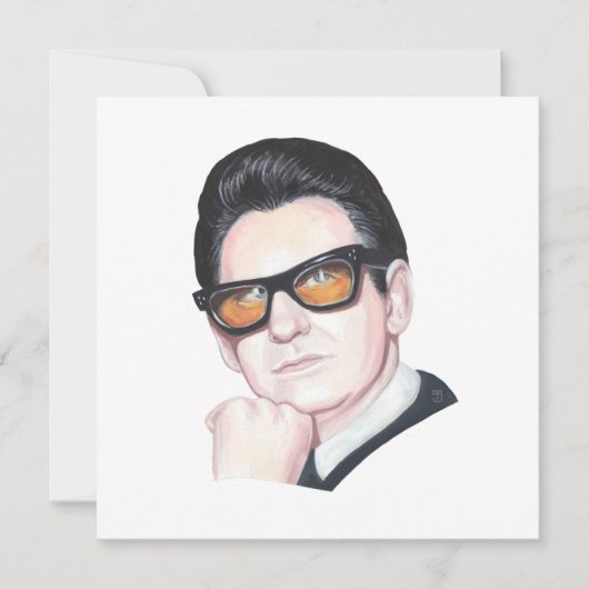 Roy Orbison Feiertagskarte (Vorderseite)