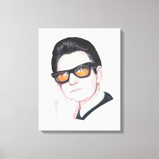 Roy Orbison Leinwanddruck (Vorderseite)