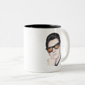 Roy Orbison Zweifarbige Tasse (VorderseiteRechts)