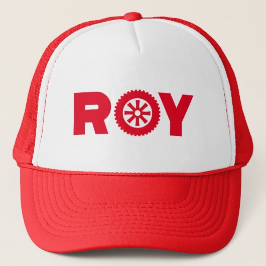Roy Petrol Head Trucker Hat Truckerkappe (Vorderseite)