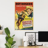 Roy Rogers Poster (Heimbüro)