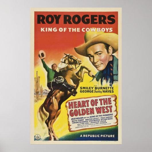 Roy Rogers Poster (Vorne)