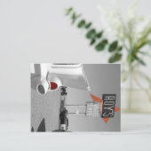 Roy’s Cafe Postkarte (Stehend Vorderseite)