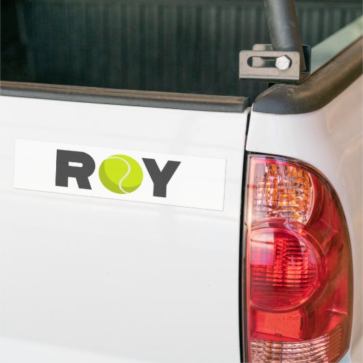 Roy Tennis Autoaufkleber (Auf Lkw)