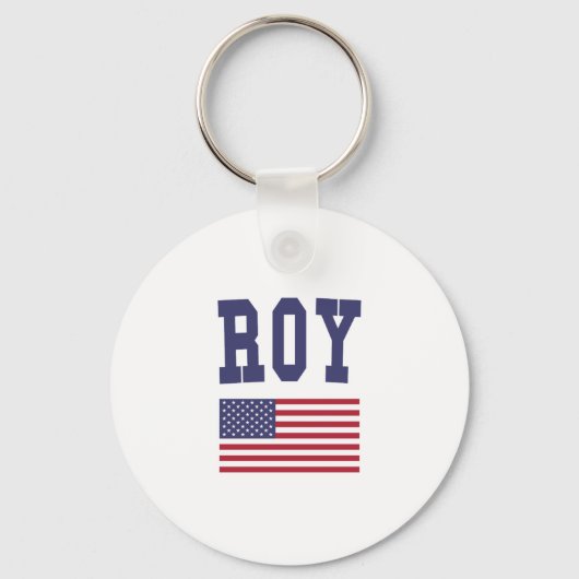 Roy US Flag Schlüsselanhänger (Vorderseite)