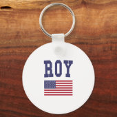 Roy US Flag Schlüsselanhänger (Vorderseite)