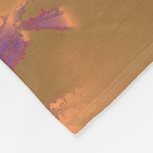 Royal Abstrakt Star Personalisiert Fleece Blanket (Ecke)