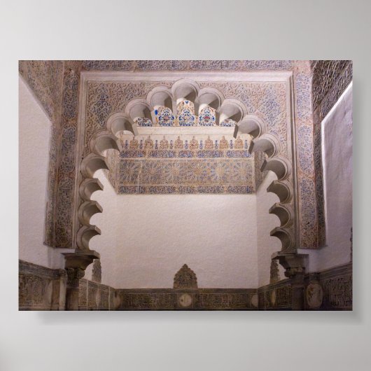 Royal Acazar de Seville Poster (Vorne)