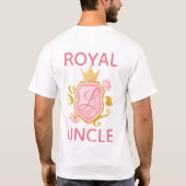 Royal African Princess Pink|Gold  T-Shirt (Rückseite)