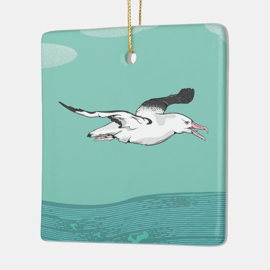 Royal Albatross Toroa Keramikornament (Links)