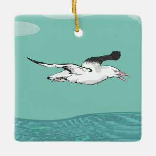 Royal Albatross Toroa Keramikornament