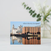 Royal Albert Dock, Liverpool Postkarte (Stehend Vorderseite)