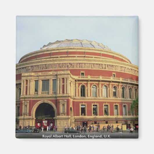 Royal Albert Hall, London, England, Großbritannien Magnet (Vorne)