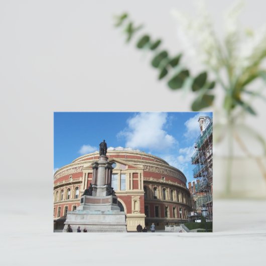 Royal Albert Hall London Postkarte (Stehend Vorderseite)