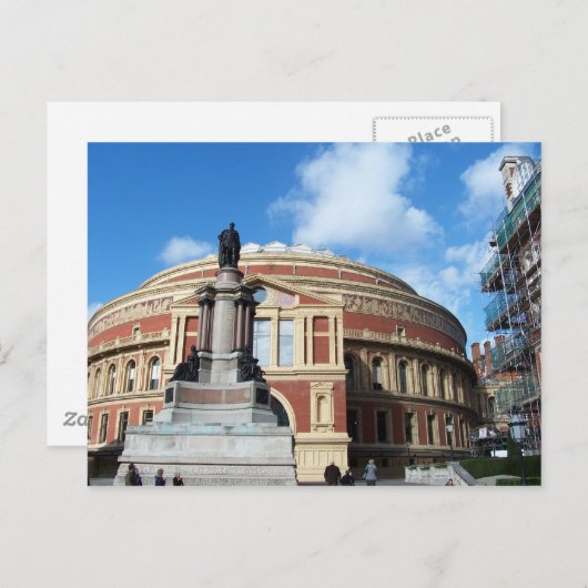 Royal Albert Hall London Postkarte (Vorne/Hinten)