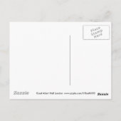 Royal Albert Hall London Postkarte (Rückseite)