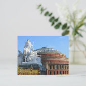 Royal Albert Hall London Postkarte (Stehend Vorderseite)
