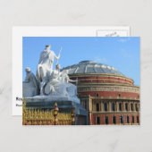 Royal Albert Hall London Postkarte (Vorne/Hinten)