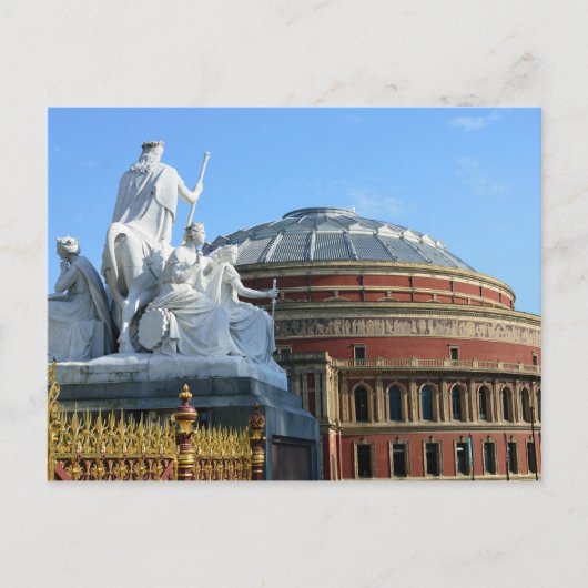 Royal Albert Hall London Postkarte (Vorderseite)