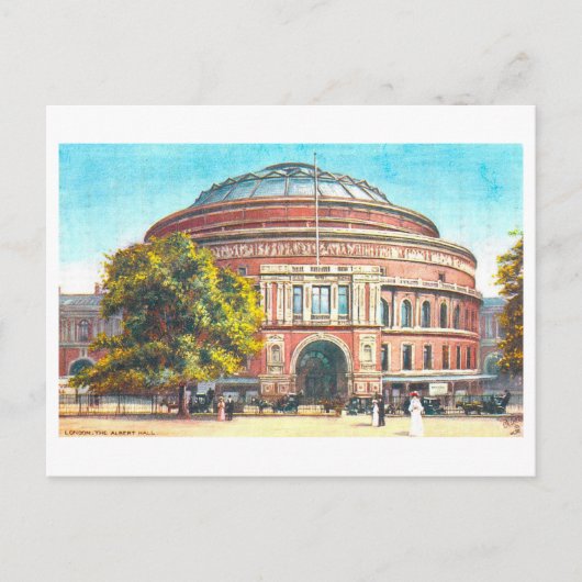 Royal Albert Hall London Vintag Postcard Postkarte (Vorderseite)