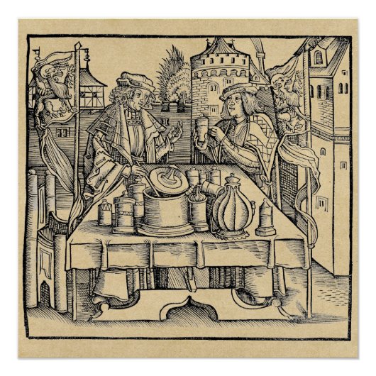 Royal Alchemist im Schloss Perfect Poster (Vorderseite)